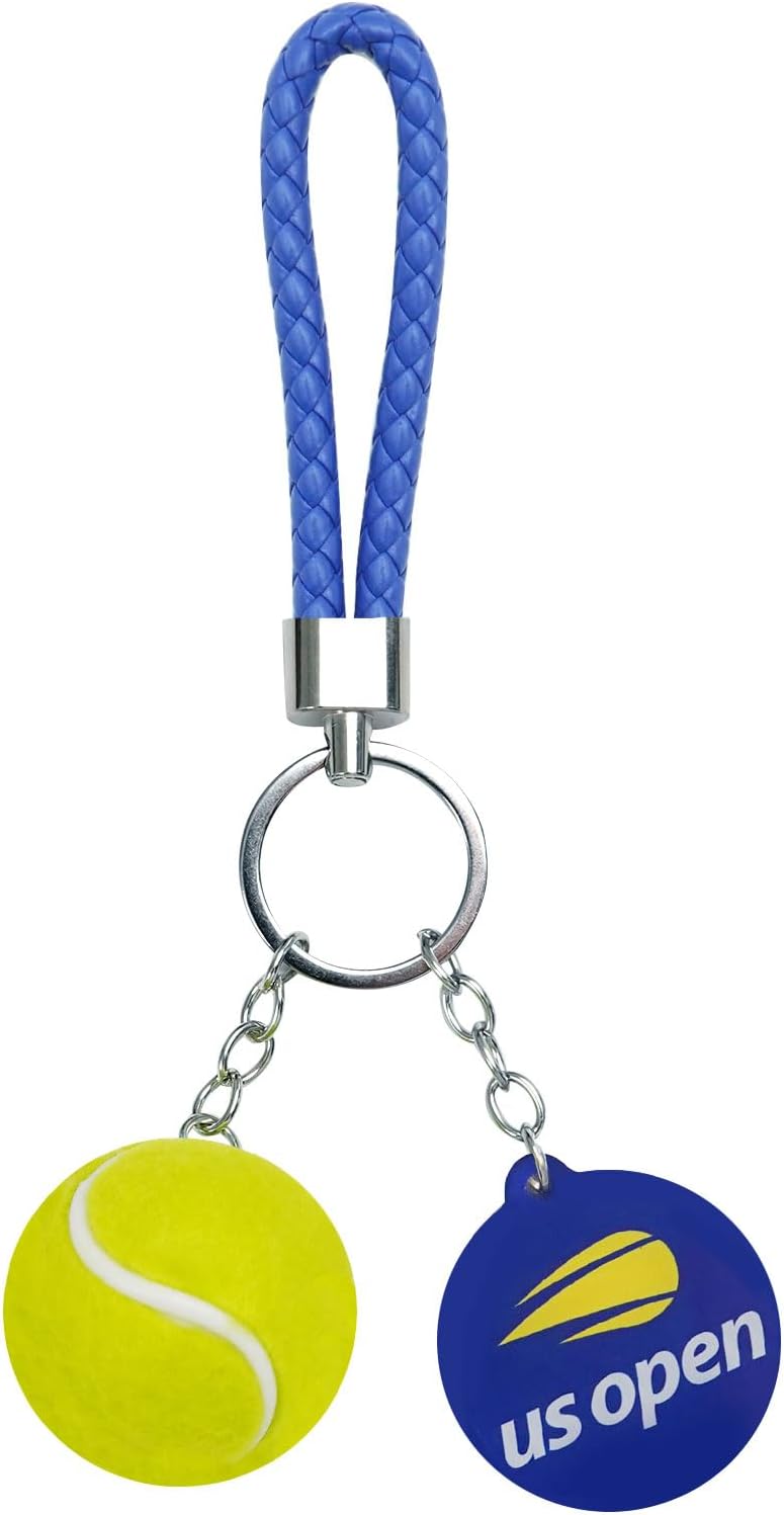 WILMIN Mini Tennis ball Keychain, Grand Slam Style - Image 2